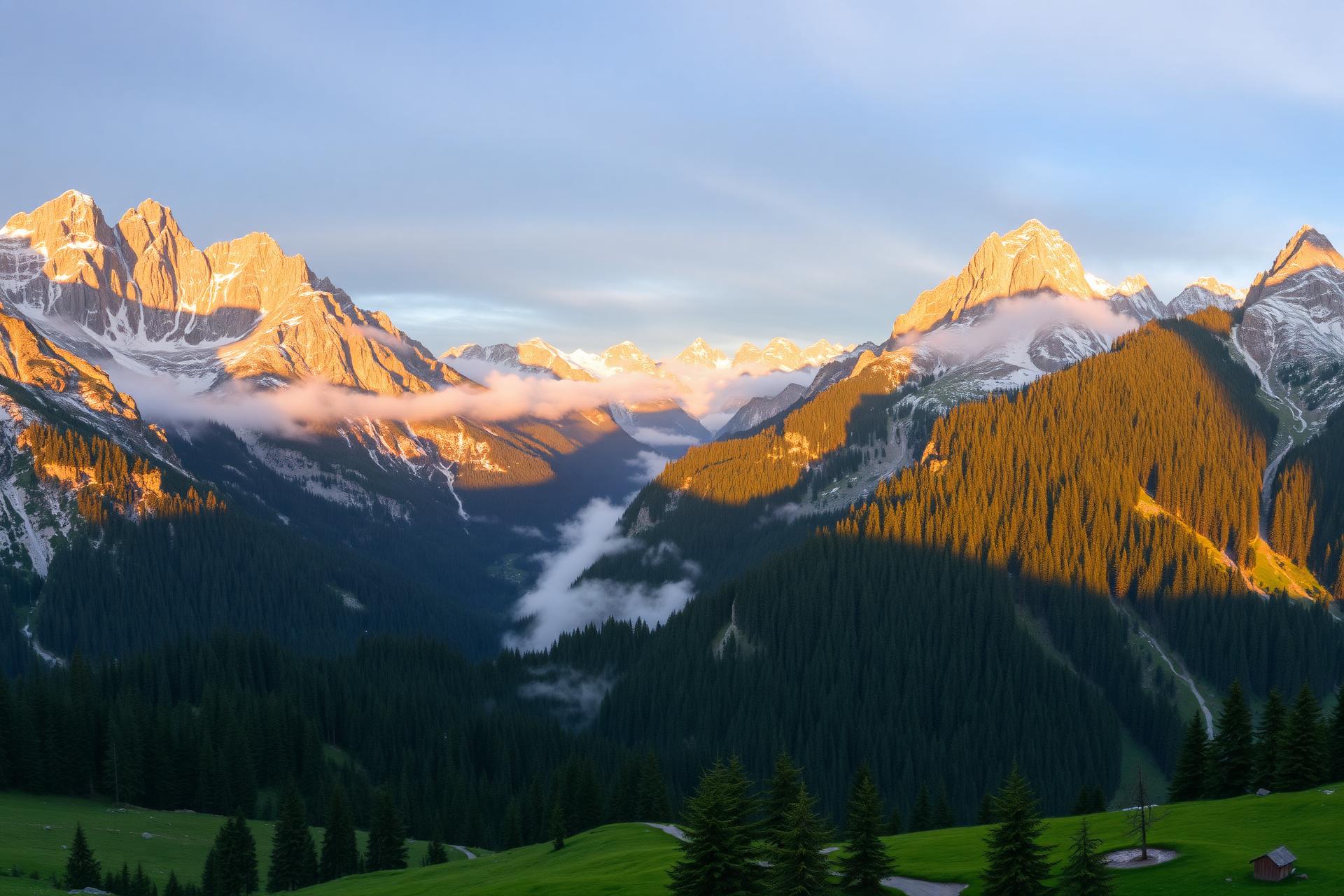 Österreichische Alpenlandschaft